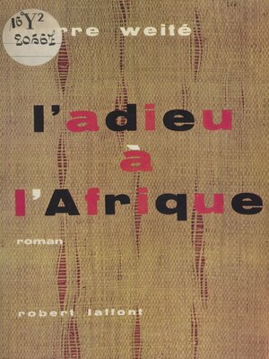 cover image of L'adieu à l'Afrique